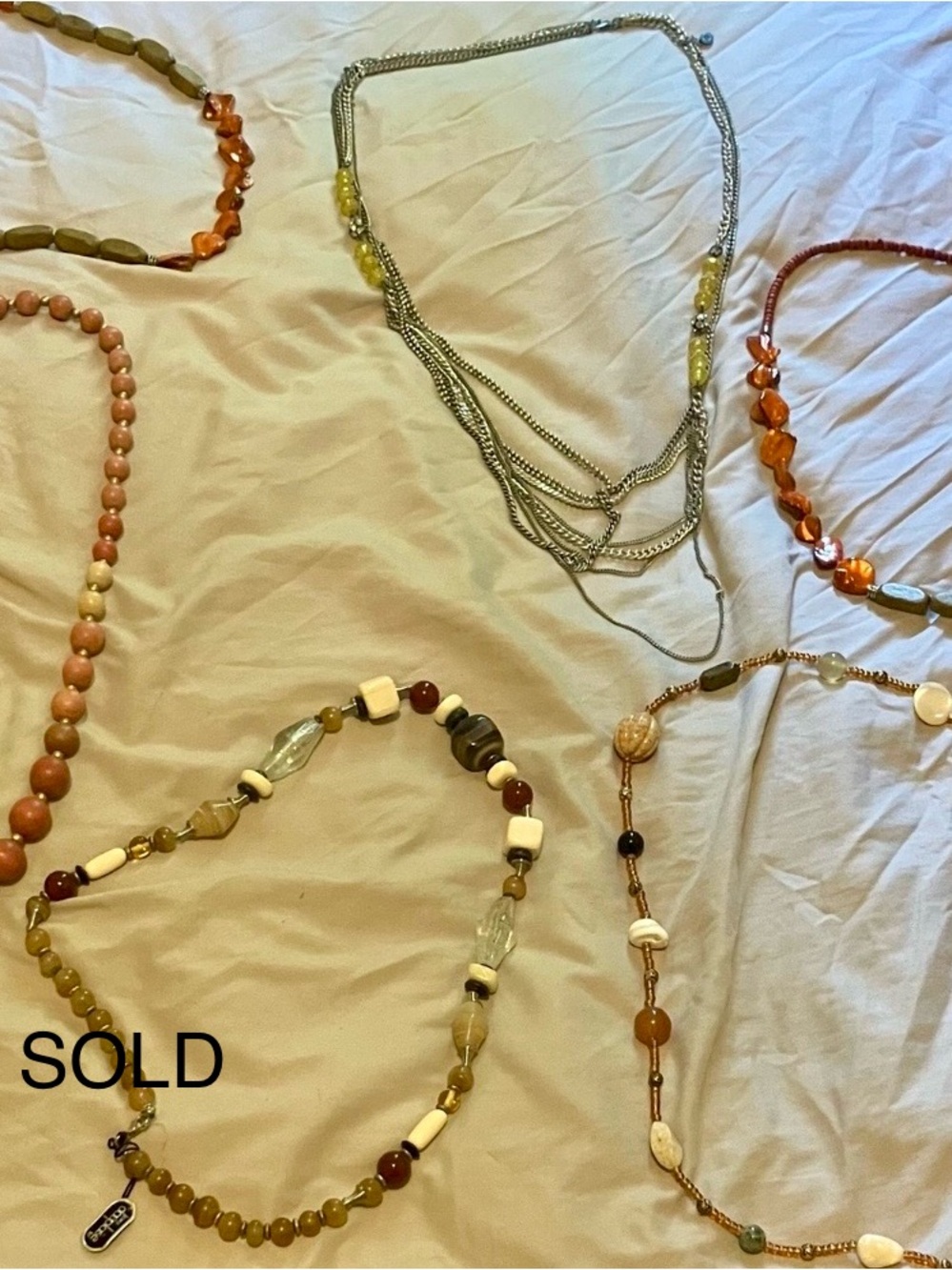 Multi-Strand Silver-Tone VTG Carol Dauplaise Necklaces(5)Accepting Offers